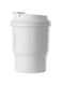 Lepresso Insulated Tumbler for Hot &amp; Cold Drinks, 450ml Capacity, 316 Inner &amp; 304 Outer SUS, 8H Keep Warm, 10H Keep Cold - White