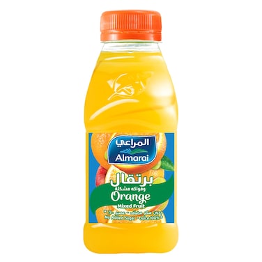 Almarai Orange Mixed Fruit No Added Sugar Juice, 200ml