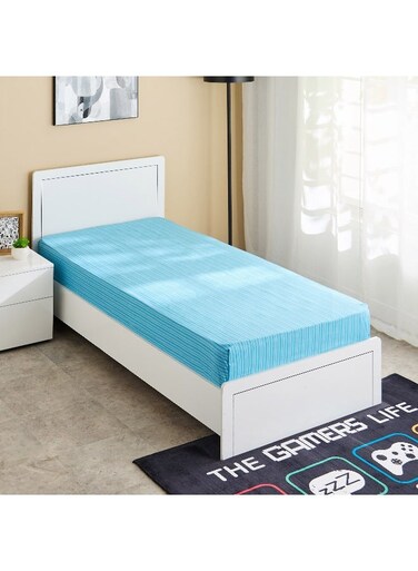 Box Tom Slumber Ride Glide Single Microfibre Fitted Sheet - 90x200+25 cm
