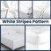 INFINI HOMES White Stripe Fitted Sheet Brushed Hotel Quality 90 GSM Ultra-Soft Wrinkle Resistant - Bottom Sheet - Deep Pocket Stretches Up to 20 cm (180 x 200) Fitted Sheet Only