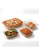 Glass Baking Dish set of 4 Size 0.8L, 1.6L, 2.0L and 2.6L (Small, Medium, Large and Extra Large sizes) for Cooking- Baking and Roasting- Casserole Dish- Borosilicate Glass- Dishwasher Safed loaf tray,