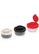Transparent Non-Toxic Salt and Pepper Shakers Set, 3 Pack