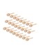 Wooden Honey Dipper Stick Beige 19 x 5 x 12cm