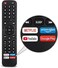 Replacement Control EN2A27 for Smart-TV-Remote, with Netflix, Prime Video, YouTube, Google Play Buttons