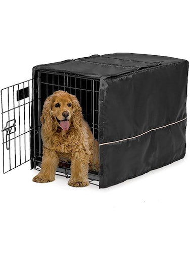 MidWest Polyester Crate Cover, Black, 30 inch, 1662