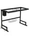 Dubai Gallery Over Sink Dish Drying Rack Black AMZ-N50136813A