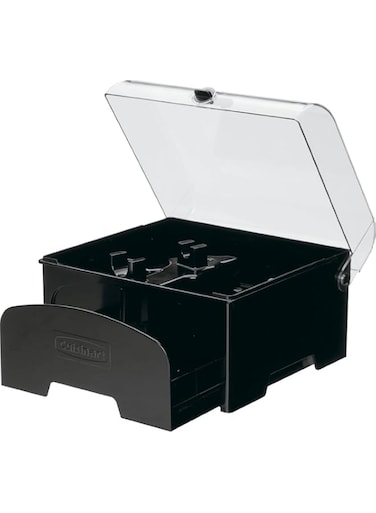 Cuisinart Elite Collection Accessory Storage Case for 12-Cup Food Processors 7"T x 9"W Black FP-12BKSC