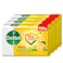 Dettol Fresh Bar Soap Bar Citrus &amp; Orange Blossom Scent, 120g Pack of 4