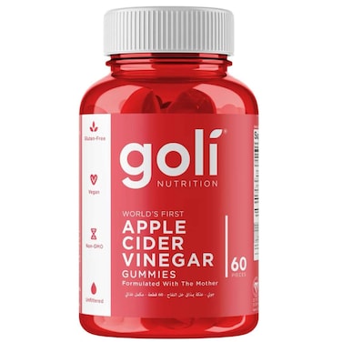 Goli Nutrition Apple Cider Vinegar Gummies, 286g