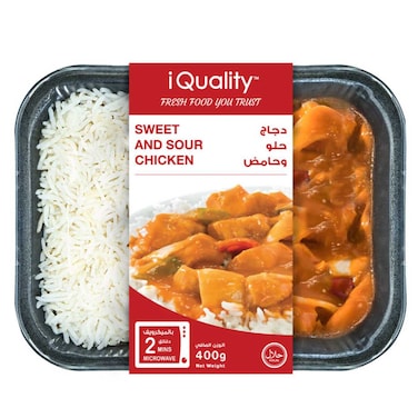 Iquality Chicken Sweet And Sour 400g