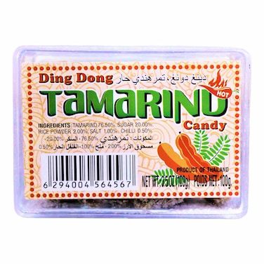 دينغ دونغ حلوى التمر الهندي الحارة، 100 غرام