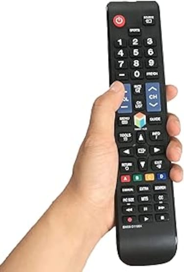 Kassionel Replacement LCD TV Remote Control BN59-01198X Compatible for Samsung UN40JU6500F UN40JU650DF UN48JU6500F UN50JU6401F UN50JU6500F UN50JU650DF UN55JU6500F Televisions