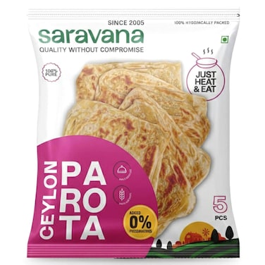 Saravana Ceylon Porotta, 375g