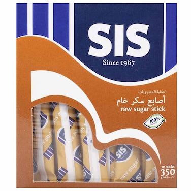 SIS Raw Sugar Sticks, 350g