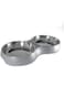 Pawsitiv Matt Cat Dish Dinner Set Grey S+S160ml + 160ml