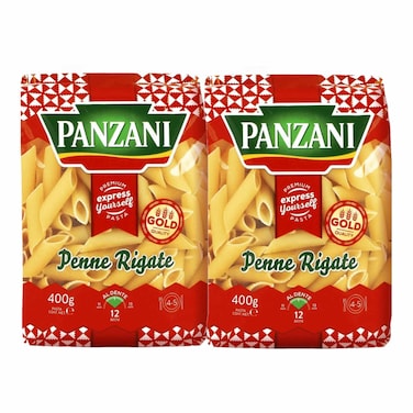 Panzani Penne Rigate, 400g Pack of 2