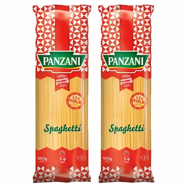 بانزاني معكرونة سباغيتي 500 غرام حزمة من 2