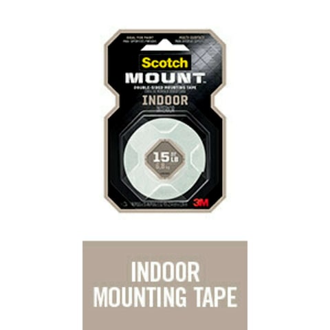 Scotch Permanent Mounting Tape White