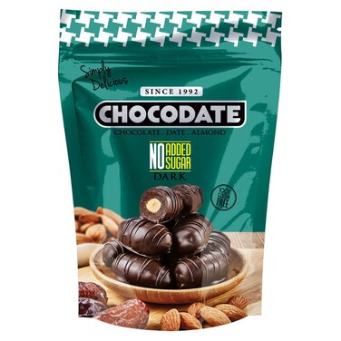 Chocodate No Added Sugar Dark Chocolate 230g