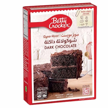 Betty Crocker Dark Chocolate Cake Mix, 510g