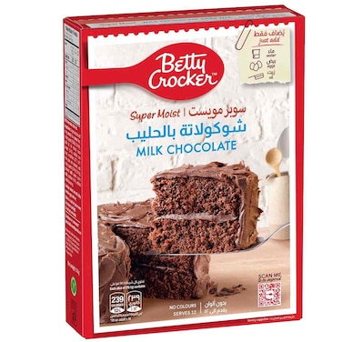 Betty Crocker Milk Chocolate Cake Mix, 510g