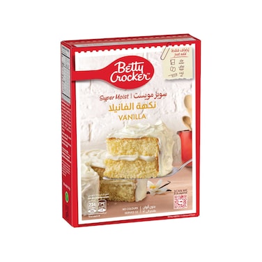 Betty Crocker Super Moist Supreme Vanilla Cake Mix, 510g