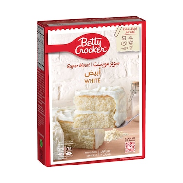 Betty Crocker Super Moist White Cake Mix, 510g