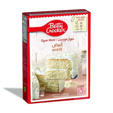 Betty Crocker Super Moist White Cake Mix, 510g