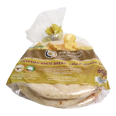 Golden Loaf White Egyptian Bread, 225g