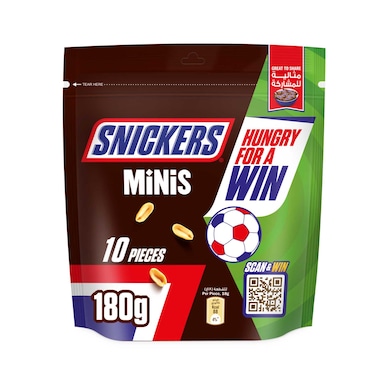 Snickers Minis Chocolate, 180g