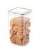 KASTWAVE BPA-Free Airtight Food Storage Containers - Versatile Clear Organizers for Cereal, Snacks, Sugar &amp; More - Perfect for Kitchen &amp; Pantry Organization