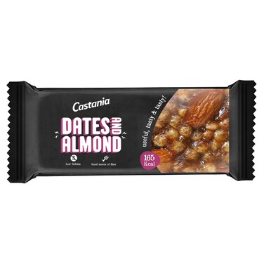 Castania Dates and Almonds Snack Bar, 38g