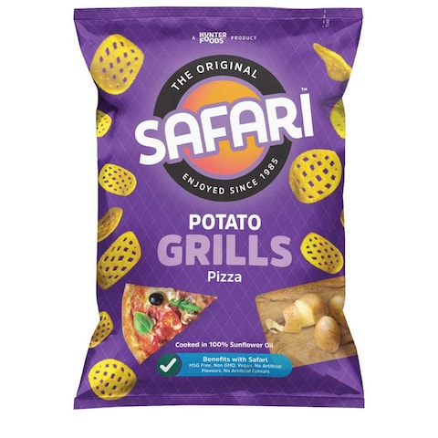 Safari Pizza Flavoured Potato Grills, 60g