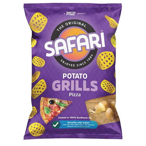 Safari Pizza Flavoured Potato Grills, 60g