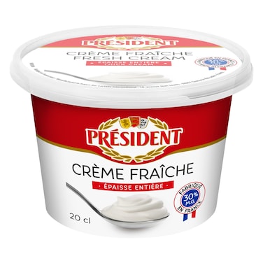 President Fresh Cream, 200ml