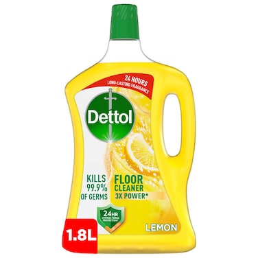 Dettol Antibacterial Floor Cleaner Fresh Lemon Scent, 1.8L
