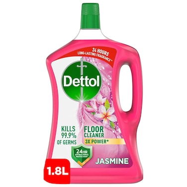 Dettol Antibacterial Floor Cleaner Jasmine Scent, 1.8L