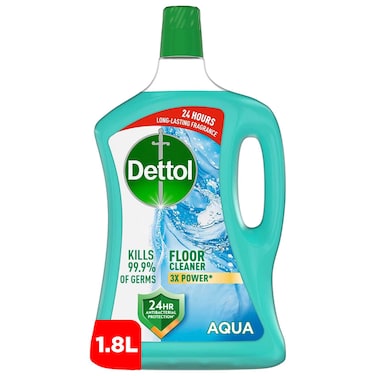 Dettol Antibacterial Floor Cleaner Fresh Aqua Scent, 1.8L