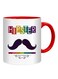 Styles Hipster Mug White/Purple/Red