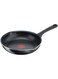 Tefal Day By Day ON B56406 Frying Pan, 28 cm, Deep Form, Gas, Electric and Ceramic Hobs, Effortless Cleaning, High Performance, Non-Stick Coating, Spout, Thermal Signal, Black