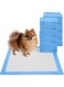 Mumoo Bear 100Pcs Pet Pee Pads Disposable Absorbent Quick Drying Pads For Potty Training 45 X 33Cm, Blue,S