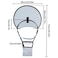 Hands-Free Wearable Sun Shade Umbrella with Harness &amp; Storage Pouch - 58cm Portable Weather Canopy

