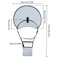 Hands-Free Wearable Sun Shade Umbrella with Harness &amp; Storage Pouch - 58cm Portable Weather Canopy