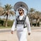 Hands-Free Wearable Sun Shade Umbrella with Harness &amp; Storage Pouch - 58cm Portable Weather Canopy