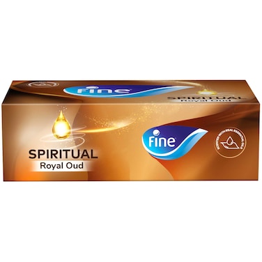 Fine Silver Oud Facial Tissue 2 Ply &ndash; 120 Sheets (1 Box)