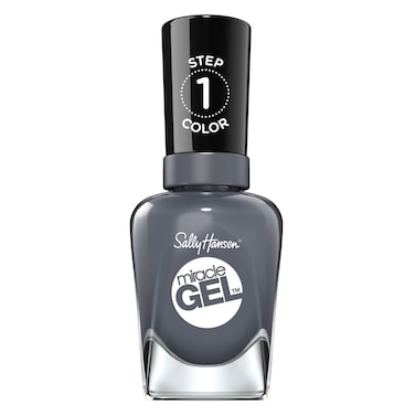 Sally Hansen Miracle Gel Nail Polish, 285 Slate-R Girl, 14.7ml