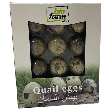 Biofarm Organic Quail Eggs, 12 PCS