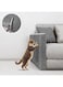 Cat Scratching Mat Self-Adhesive, 78.7"x15.8" Trimmable Cat Scratch Furniture Protector, Durable Cat Scratch Pad for Couches, Cat Trees, Walls, Easy to Install for Cat Owners