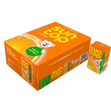 Suntop Orange Juice 125ml Pack of 18