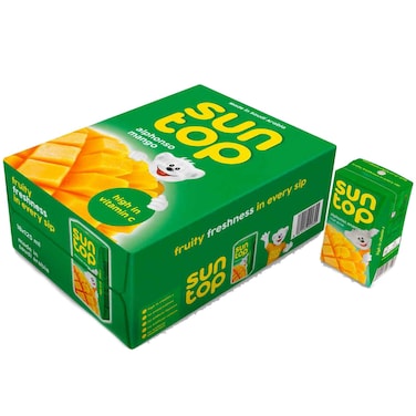 Suntop Mango Juice 125ml Pack of 18